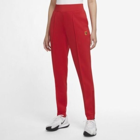 NWT $135 Nike Women'S XS Tennis Pants XS Heritage Knit DA4722-657 - Picture 1 of 9